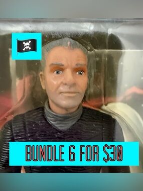🏴‍☠️6 for $30🏴‍☠️ 1994 Star Trek Generations Dr. Soran (El Aurian Nemesis)